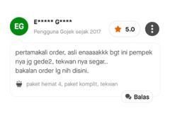 Frozen food Pempek Cik Iin
