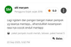 Paket hadiah pempek